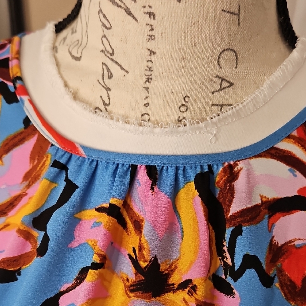 Halogen Multicolor Floral Blouse - Picture 3 of 6